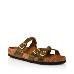 Birkenstock ✨ Women’s Franca Slip On Braid Buckled Sandal